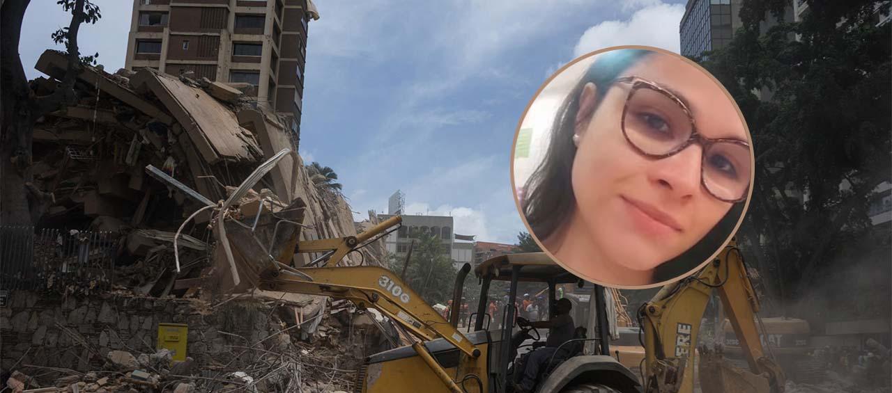 Natalia Fernández Díaz - Granados y una imagen de la tragedia