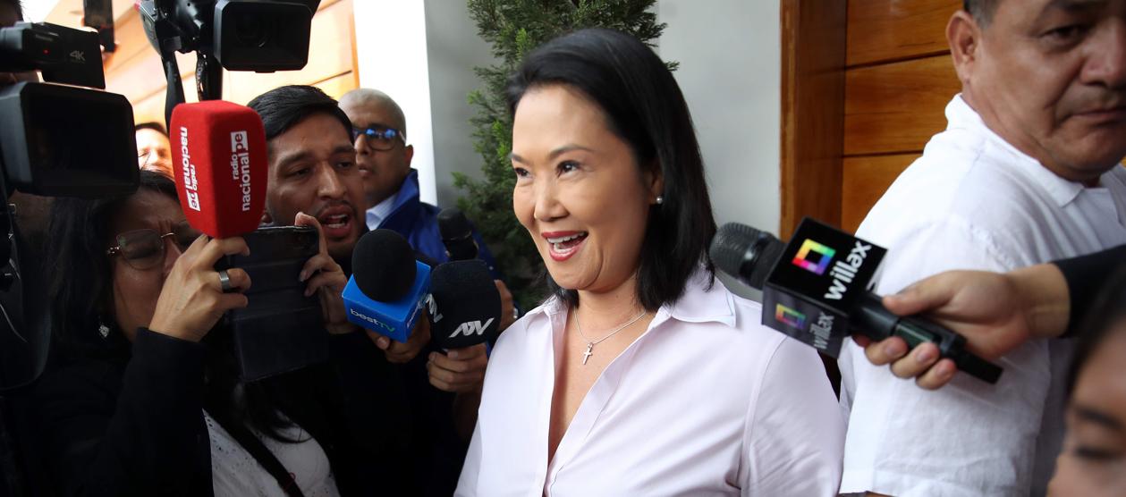 Keiko Fujimori.
