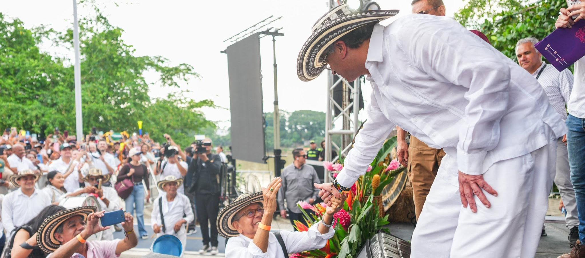 Gustavo Petro, en Ciénaga de Oro