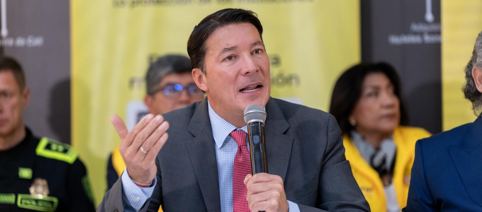 El registrador Hernán Penagos.