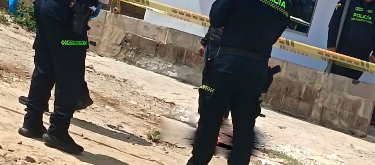 La Policía acordó el aérea donde se presentó el crimen. 