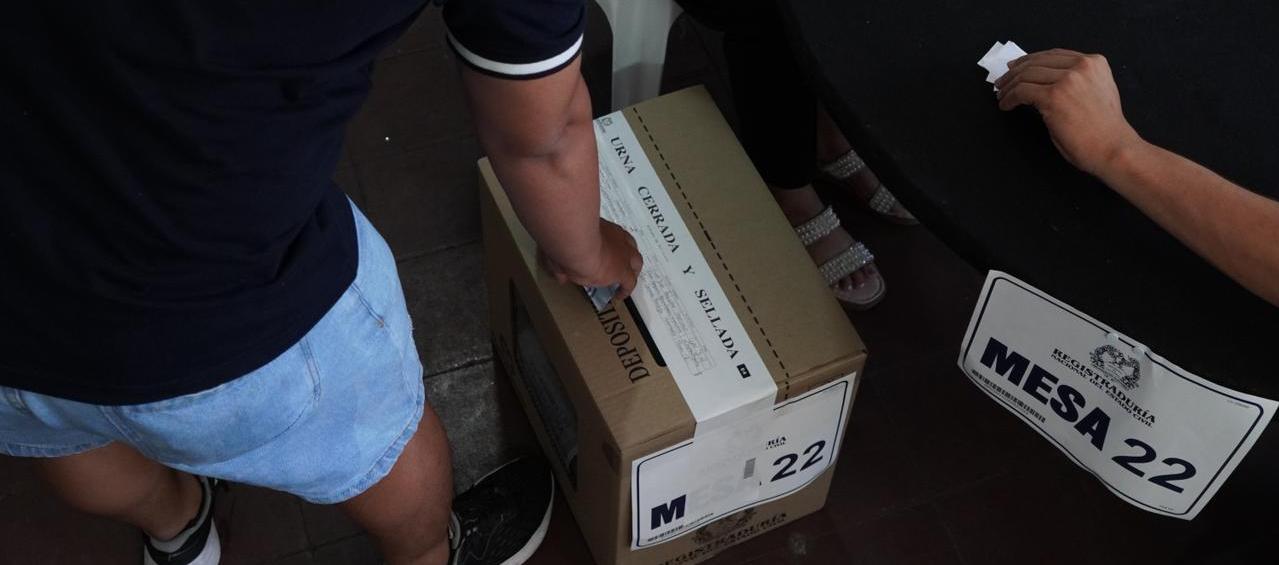 Imagen de referencia de votación.