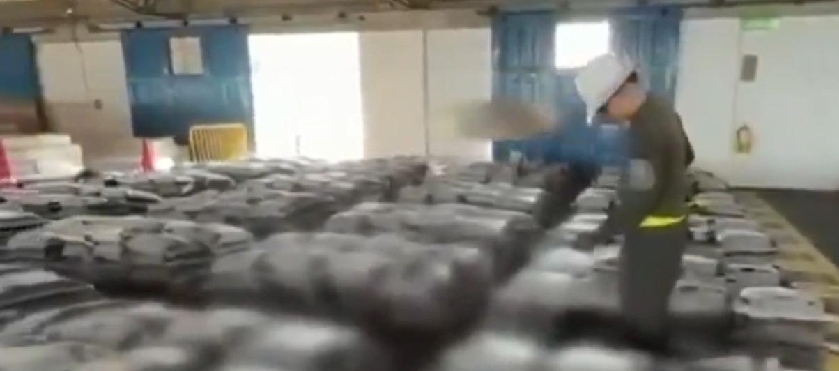 Incautación de droga en Cartagena.