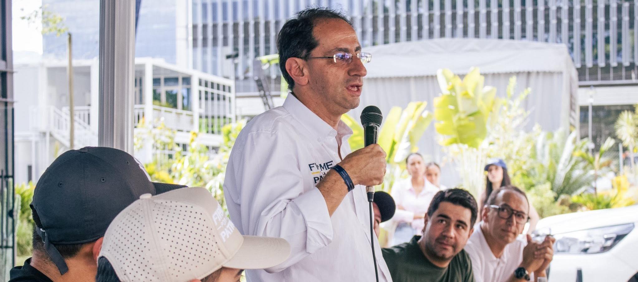 José Manuel Restrepo, candidato a la vicepresidencia.