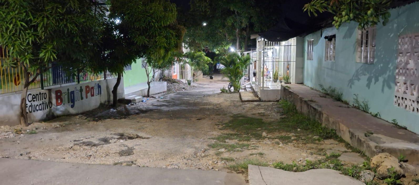 Aspecto del barrio Abajo, en el municipio de Malambo. 