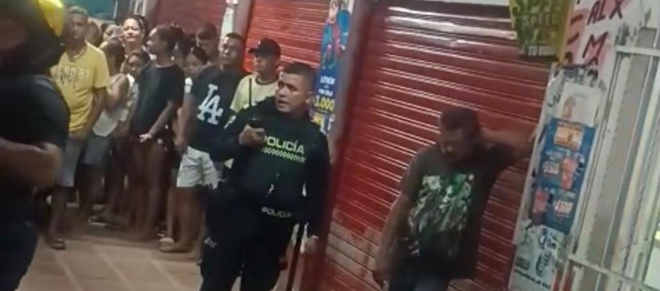Lugar donde sucedió el crimen.