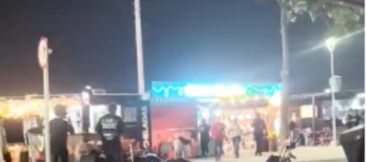 El prestamista quedó muerto en el lugar de los hechos, en pleno Malecón del Río. 