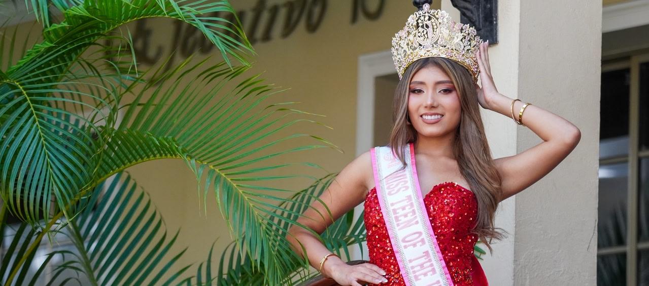María Paz Chamorro, representante de Colombia en el Miss Teen of the Universe Colombia 2026.