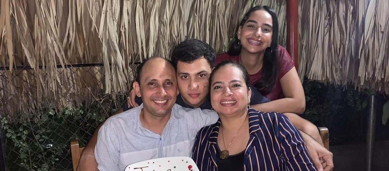 La familia masacrada el 29 de diciembre de 2024 en Aguachica.