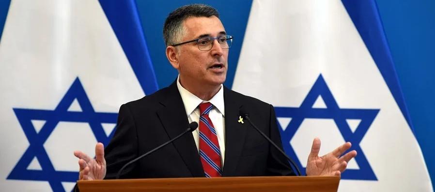 El ministro de Exteriores de Israel, Gideon Saar.