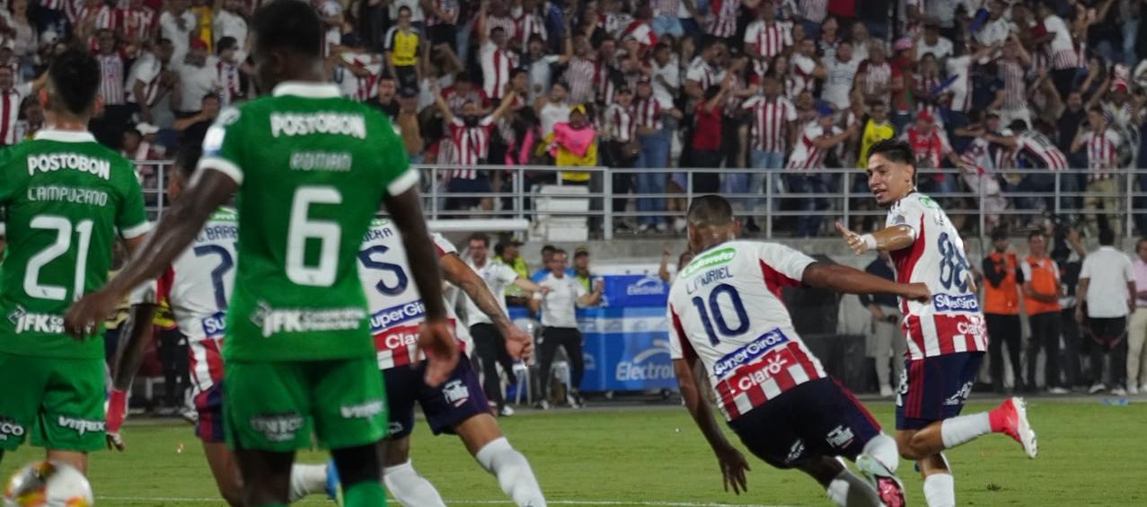La celebración de Luis Fernando Muriel.