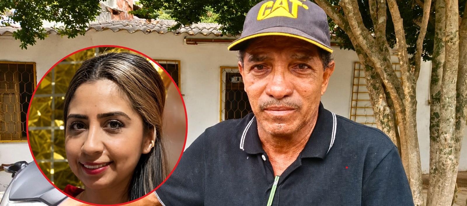 Néstor Julio Medrano Arrieta, papá de Eliana Raquel Medrano.
