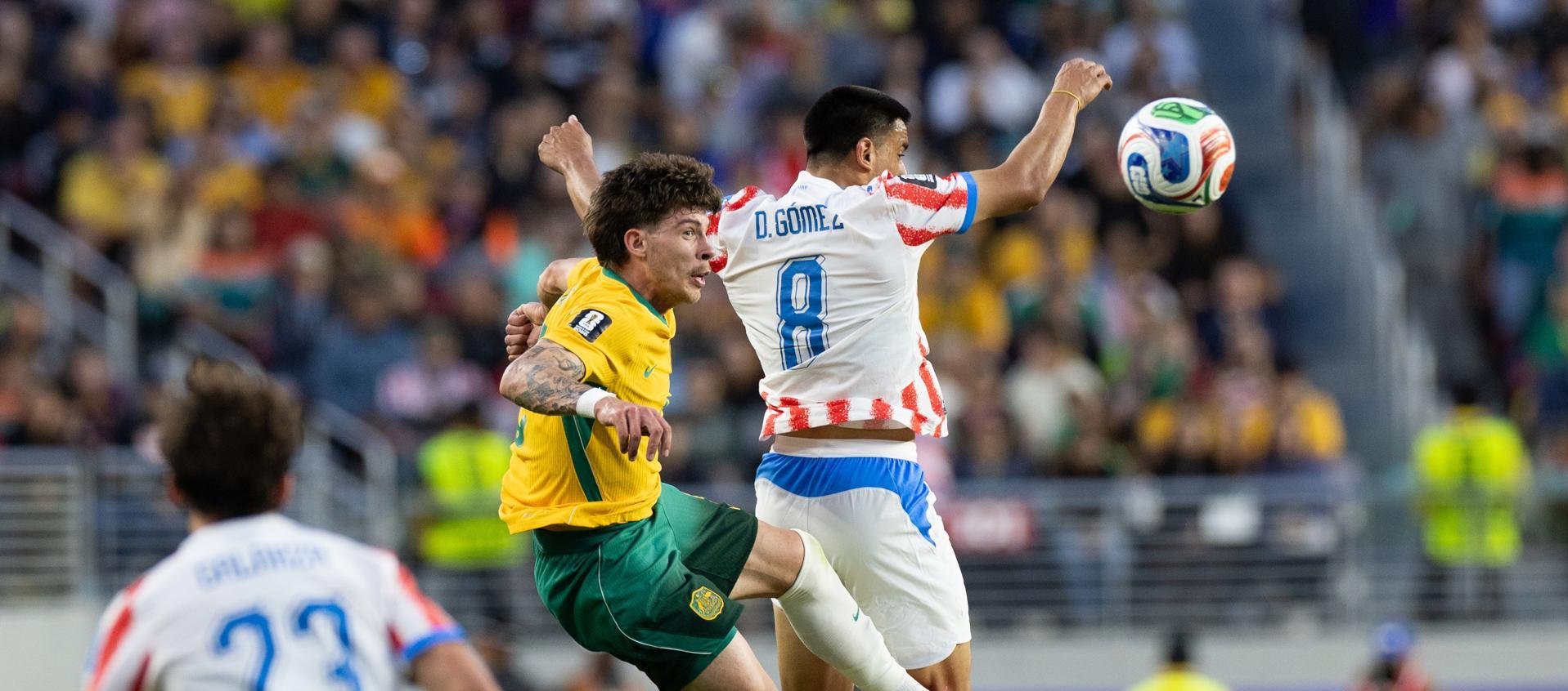 Paraguay no pasó del empate ante Australia.