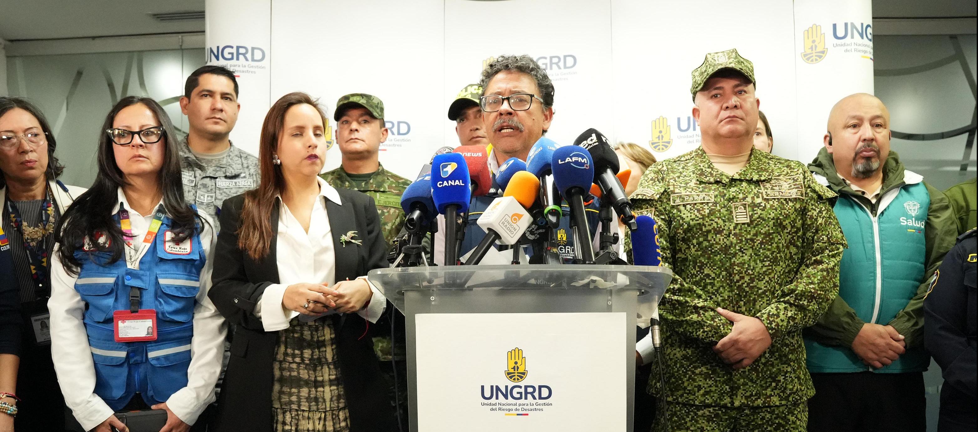 Javier Pava, director encargado de Unidad Nacional para la Gestión del Riesgo (UNGRD).