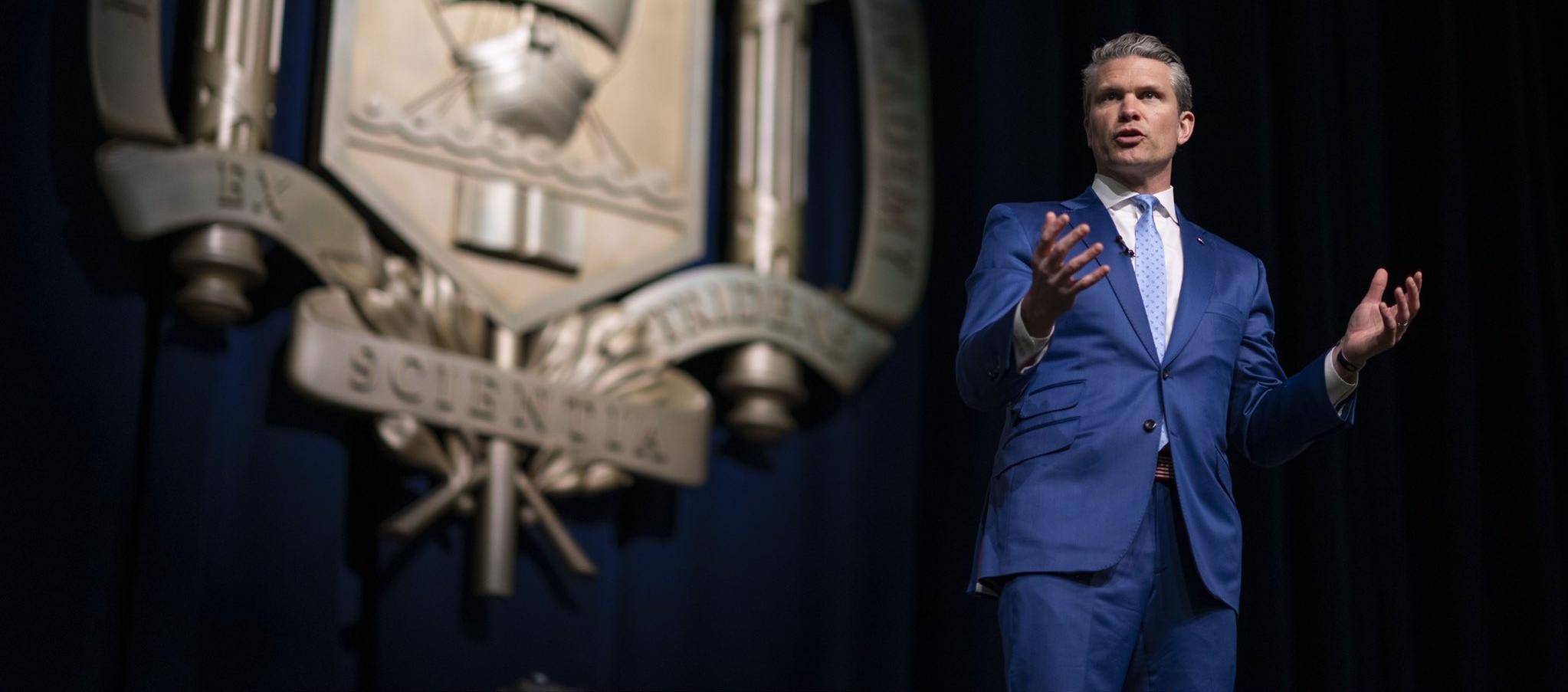 El secretario de Guerra de Estados Unidos, Pete Hegseth.
