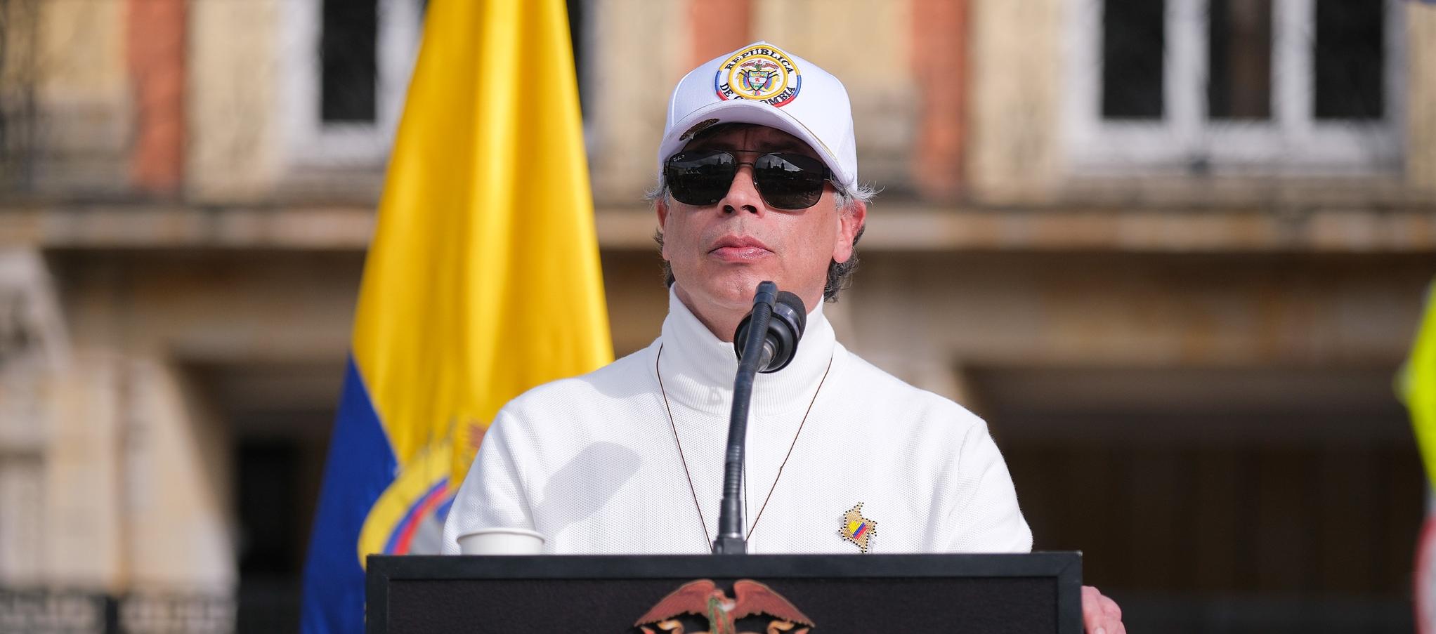 El Presidente Gustavo Petro.