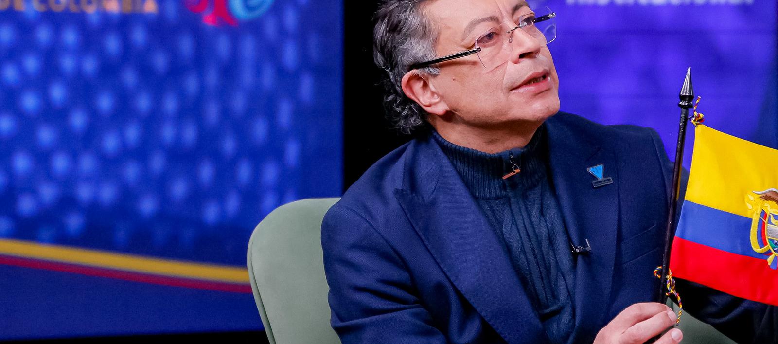 El Presidente Gustavo Petro.