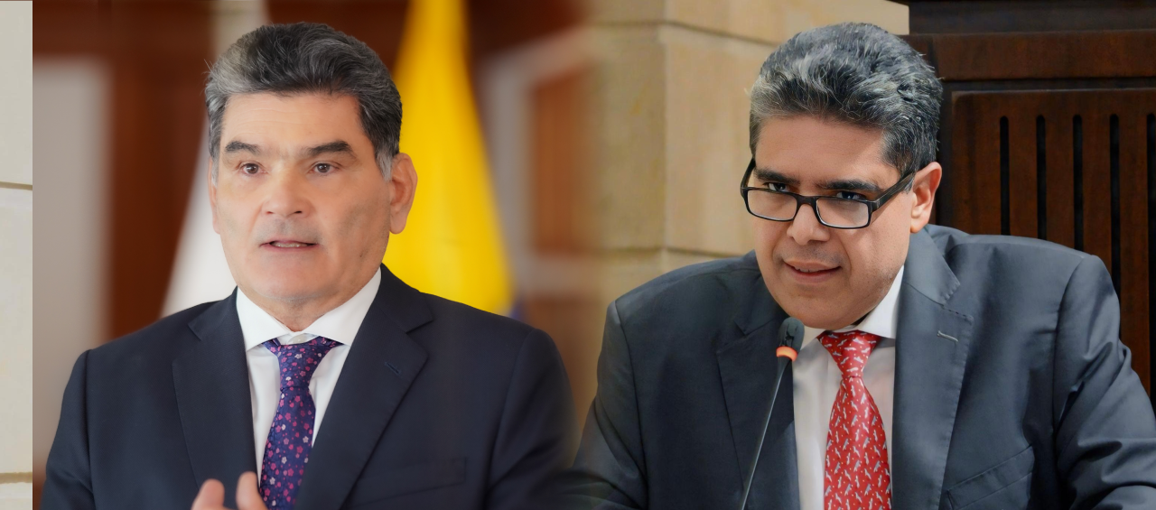 Gregorio Eljach y Carlos Hernán Rodríguez.  