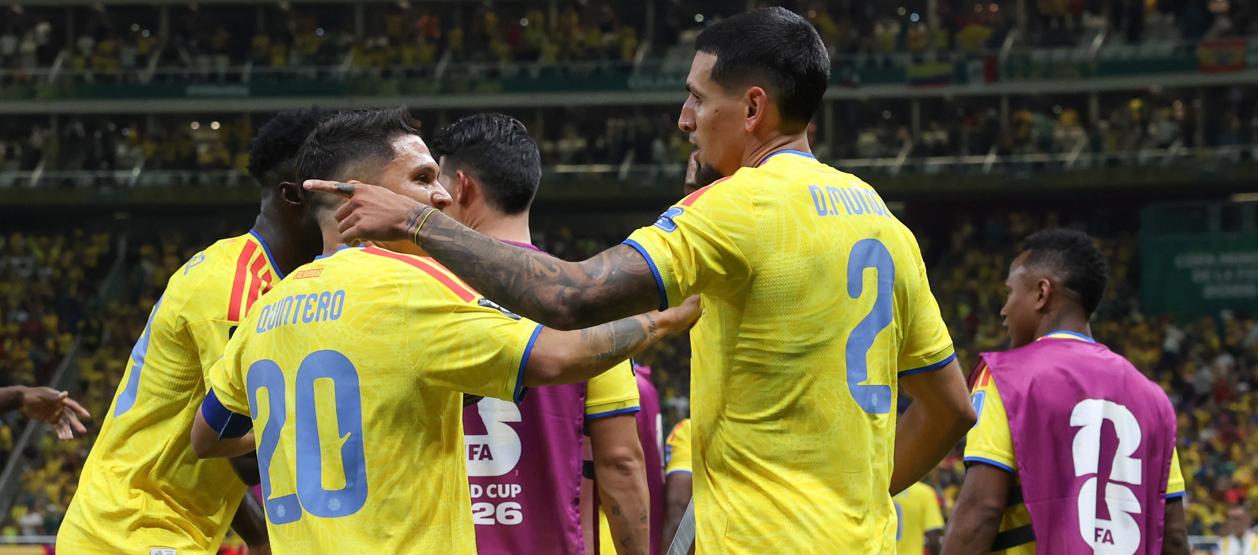 Juan Fernando Quintero y Daniel Muñoz.