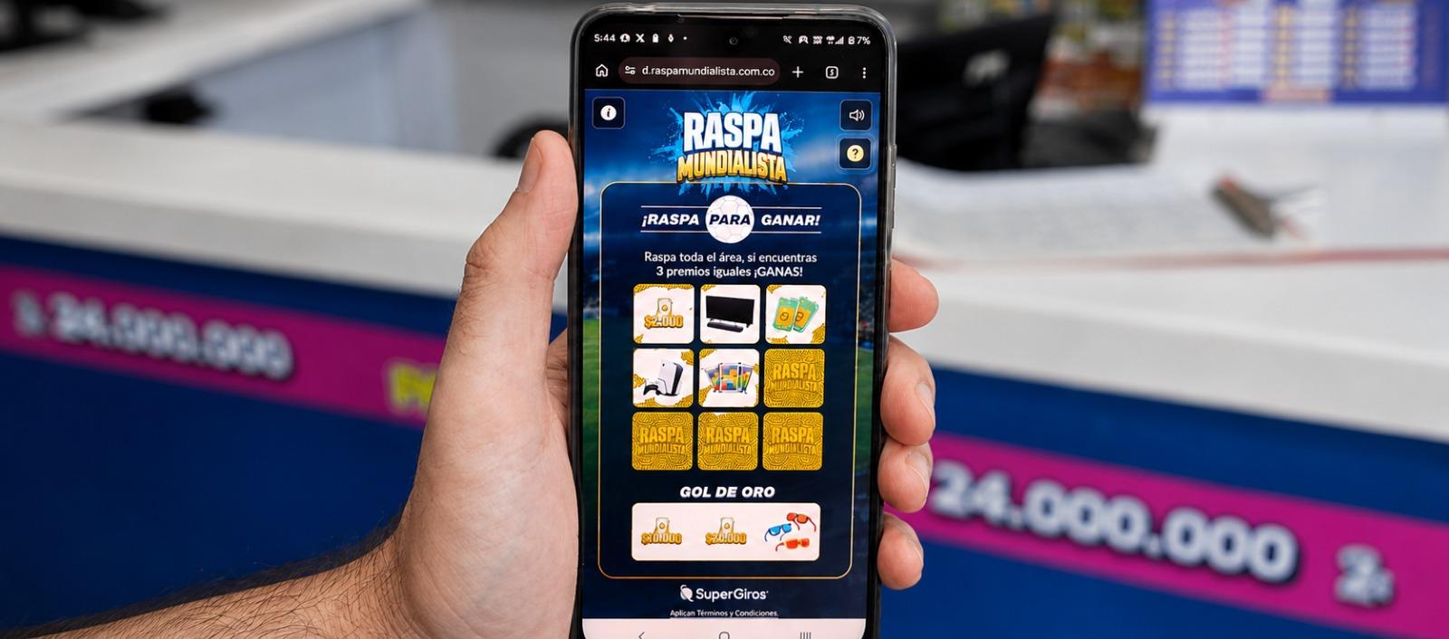 Imagen del Raspa y Gana.