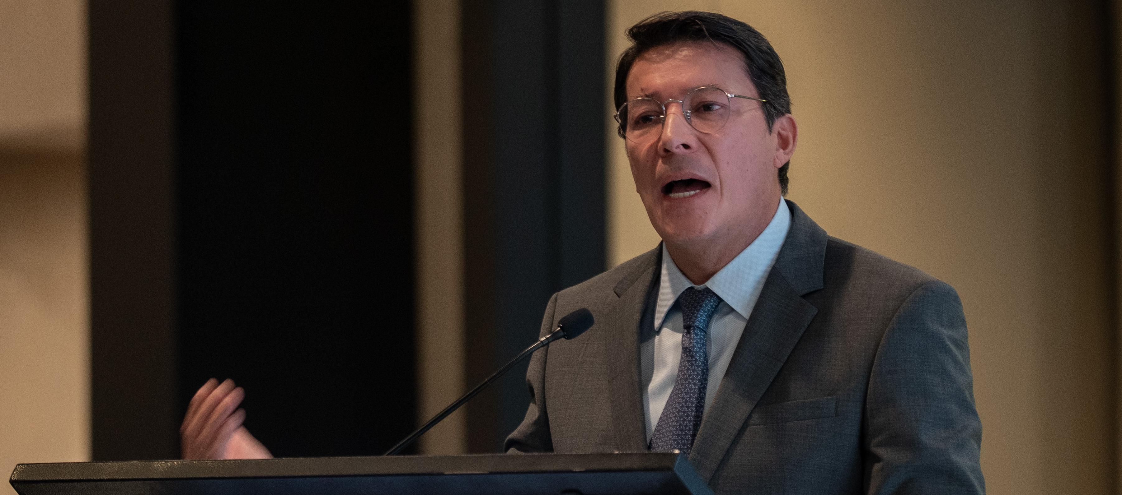 El Registrador Nacional, Hernán Penagos.