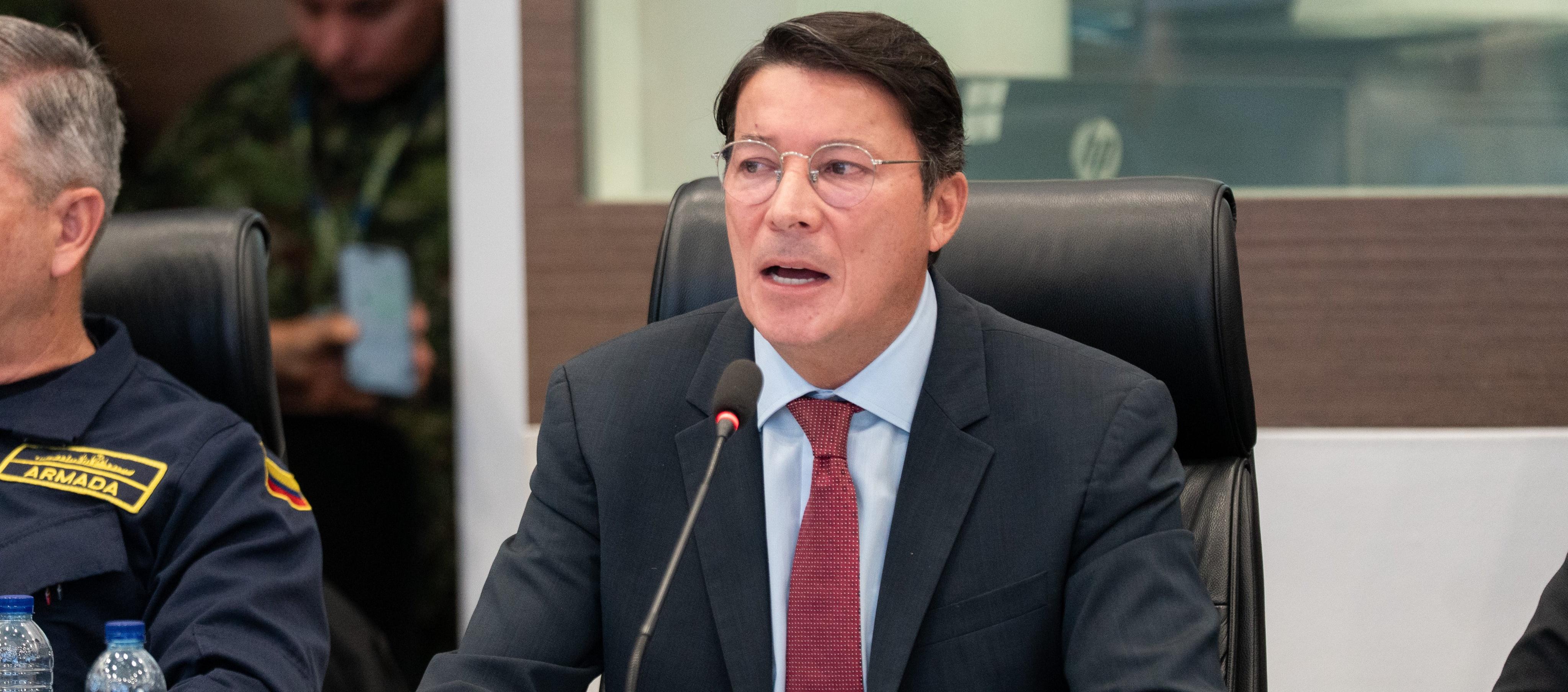El Registrador Nacional, Hernán Penagos.