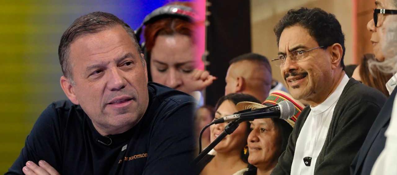 Santiago Botero e Iván Cepeda.