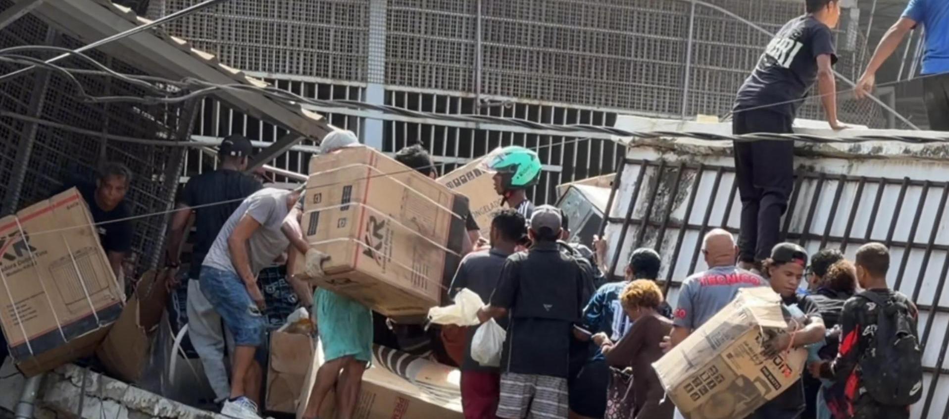 Saqueos en Caracas
