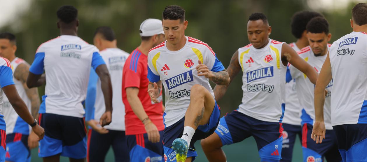 Entrenamiento de la Selección de este domingo.