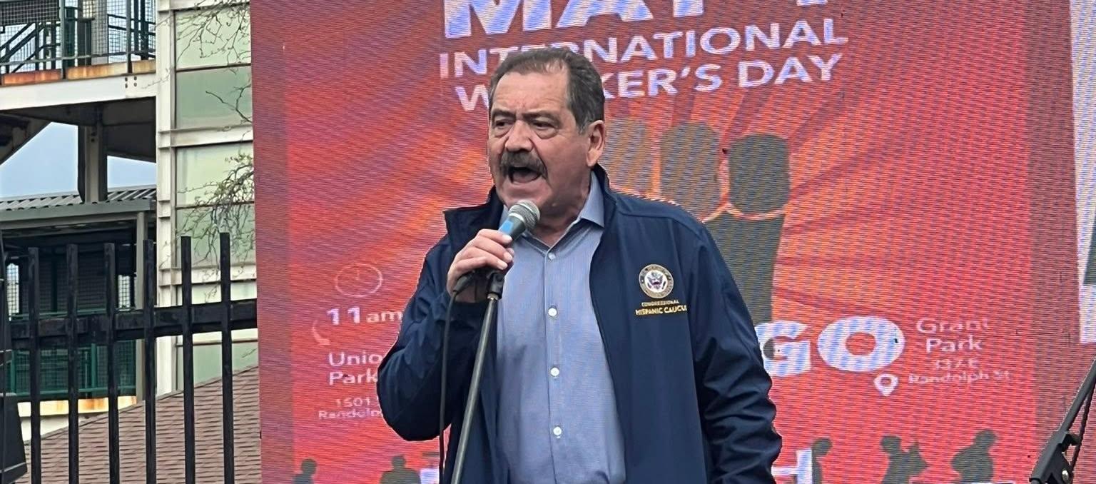 Senador estadounidense Jesús 'Chuy' García.