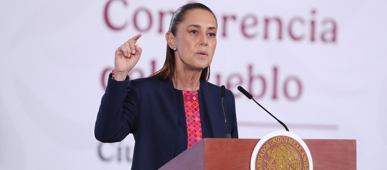 La presidenta de México, Claudia Sheinbaum.