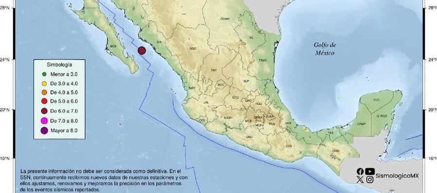 Sismo en México
