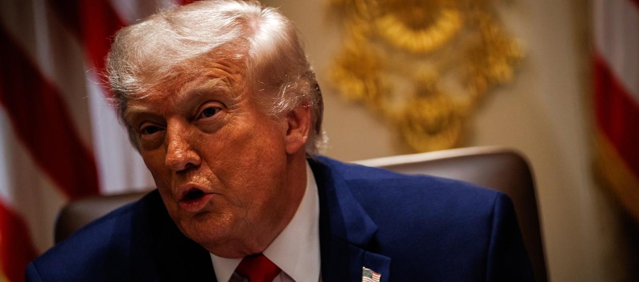El presidente de Estados Unidos, Donald Trump.