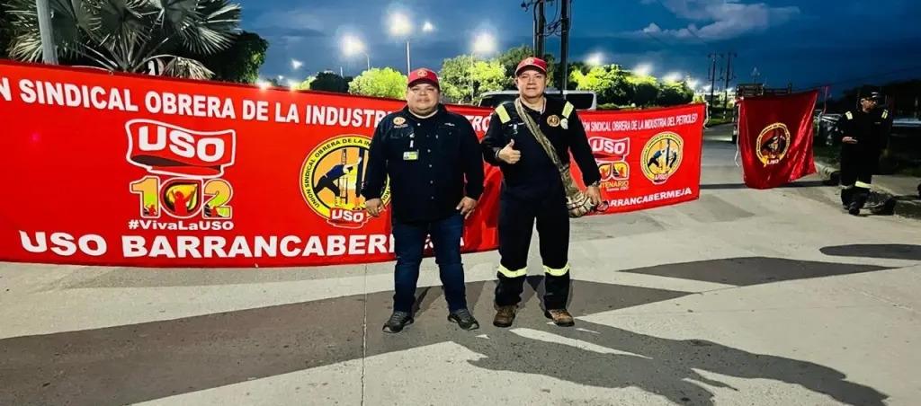 Imagen del inicio del paro.