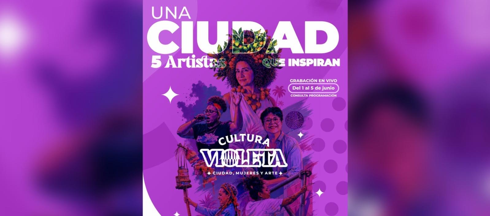 'Cultura violeta': un espacio para el arte, la diversidad y la transformación urbana