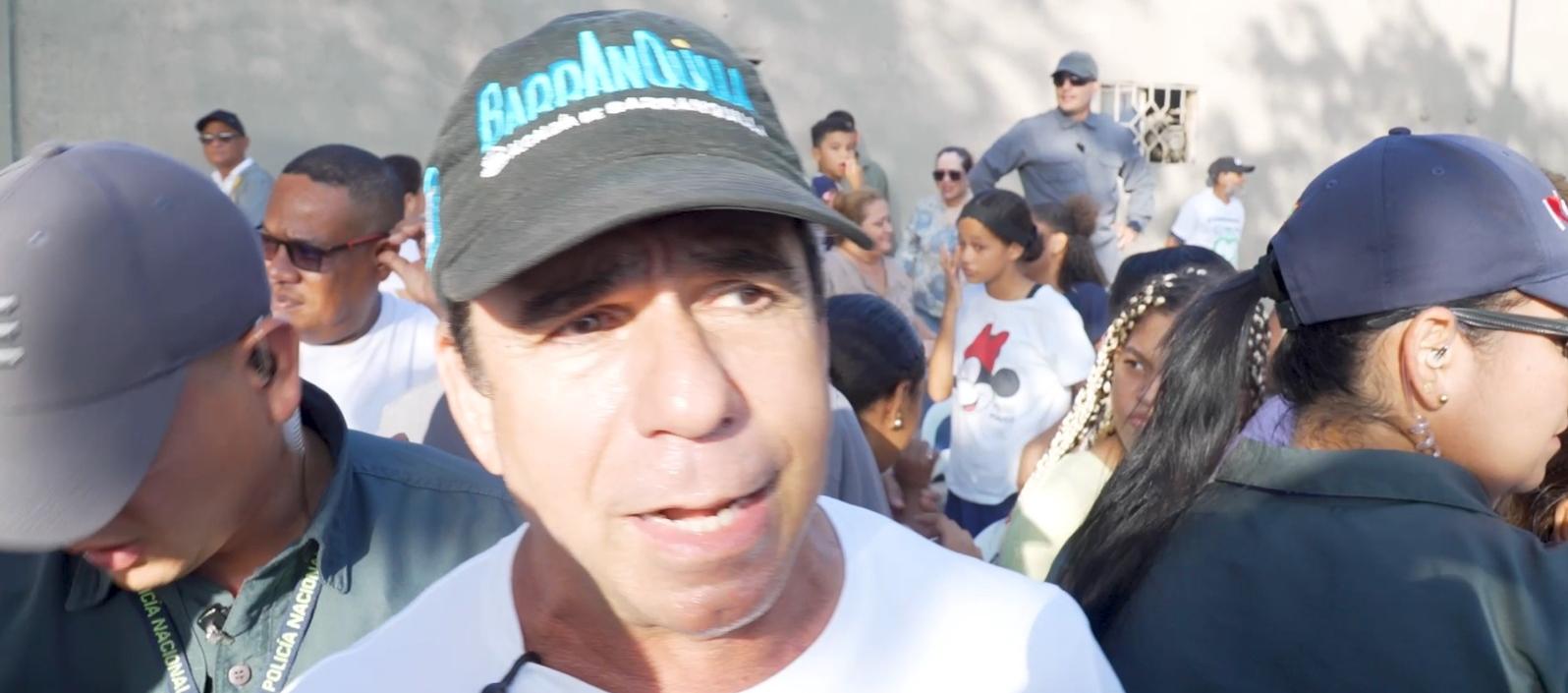 El Alcalde Alex Char.