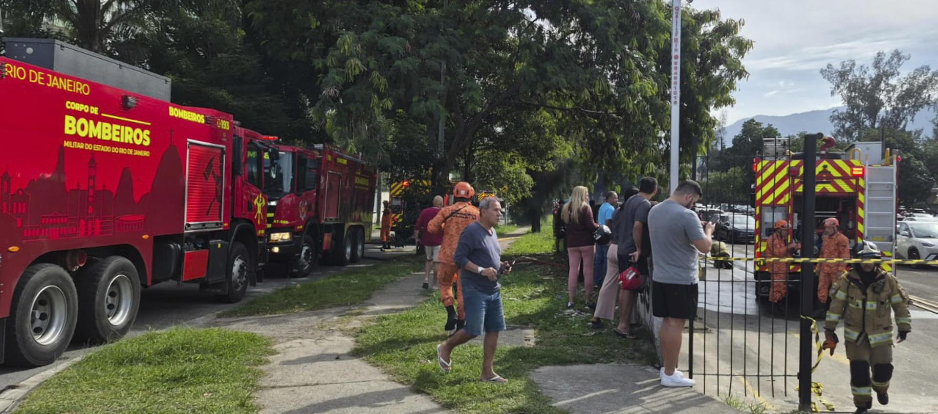 Zona del Accidente en Río de Janeiro