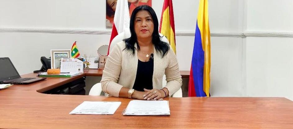 Alcaldesa del municipio de Malambo, Yenis Orozco.