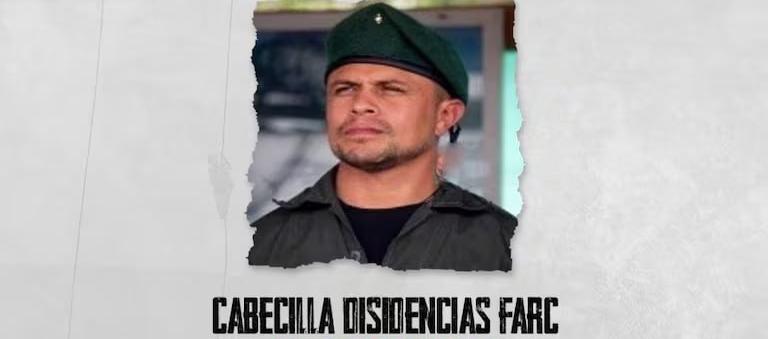 Alias 'Marlon', cabecilla de las disidencias de las FARC. (Abatido)