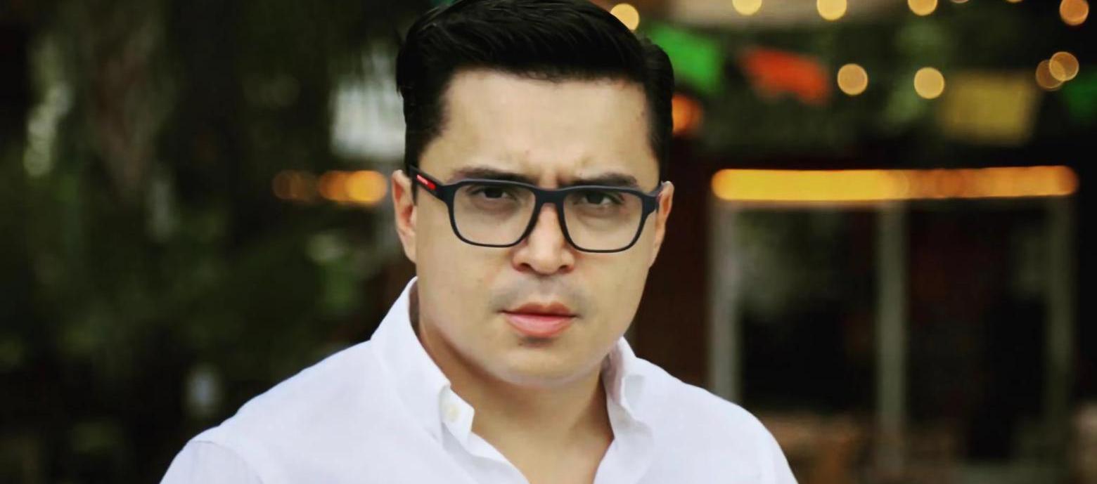 Beto Coral, activista colombiano detenido por Estados Unidos. 