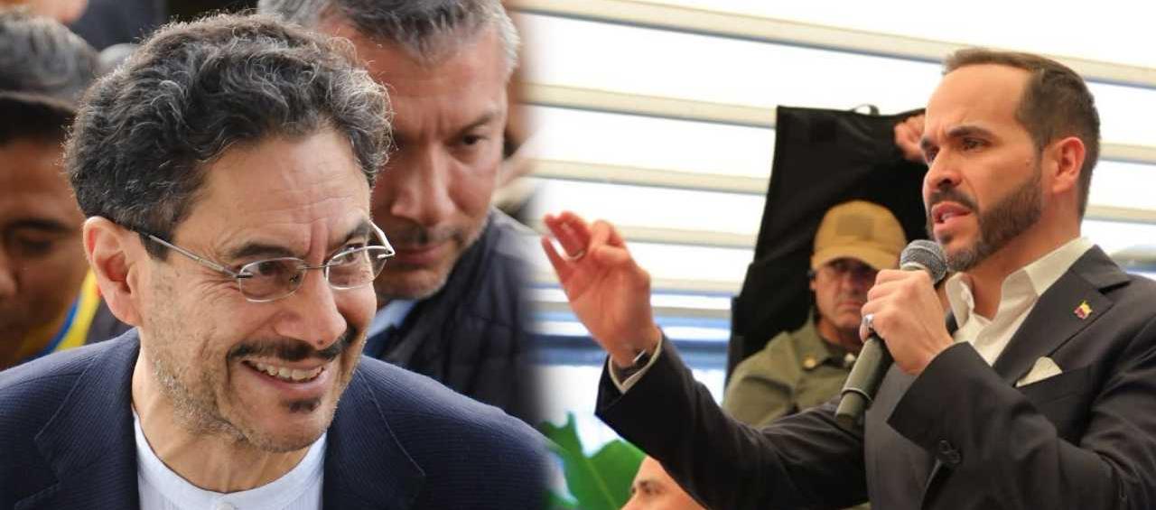 Iván Cepeda y Abelardo De La Espriella.