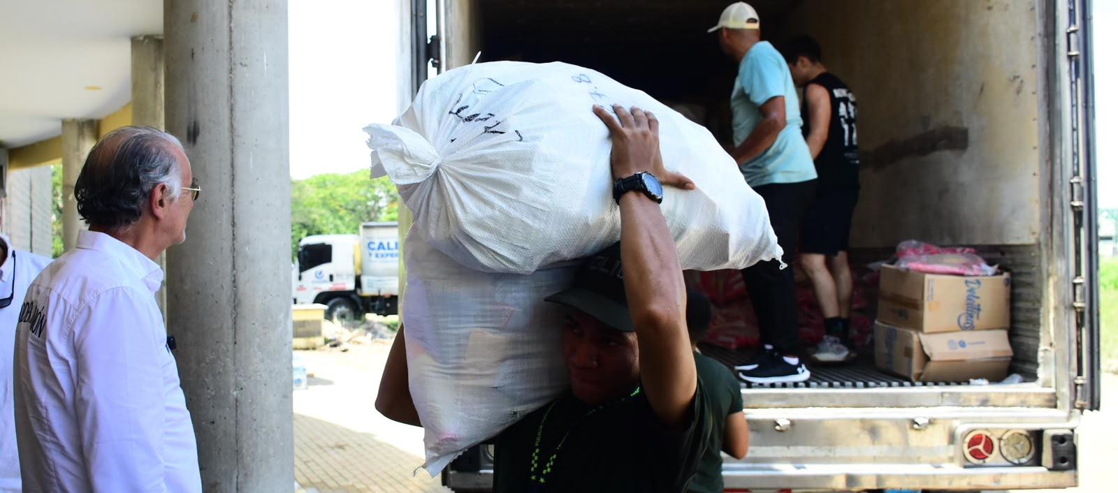 Centro de acopio de donaciones estará ubicado en La Galería de la Plaza de la Paz. 