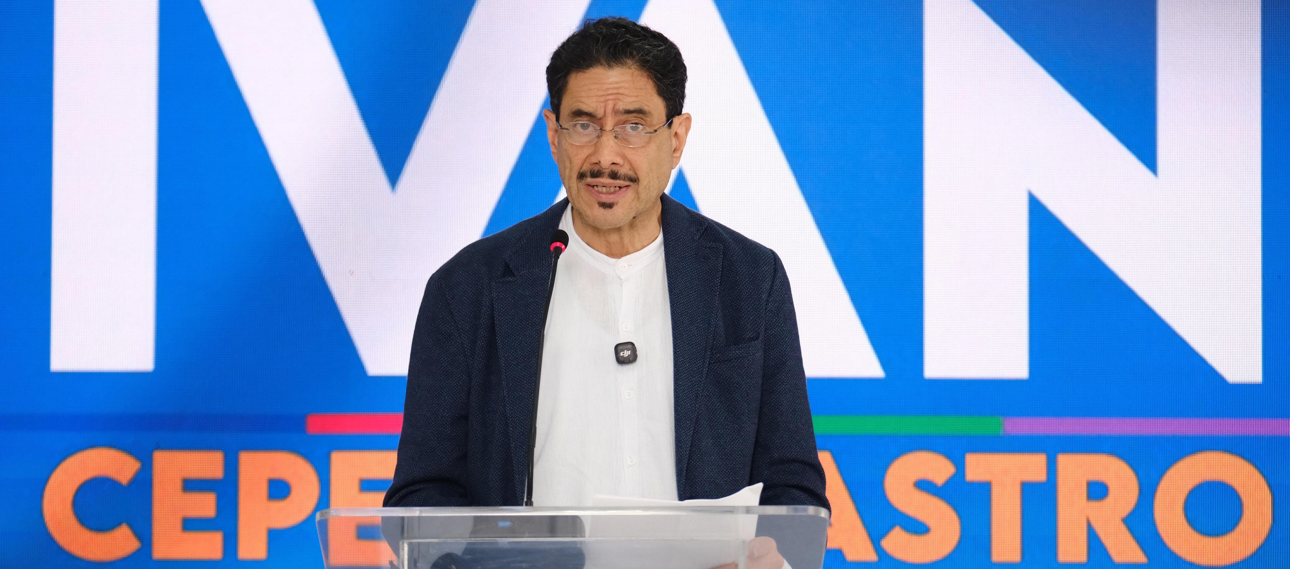 Iván Cepeda, senador y excandidato a la Presidencia de Colombia. 