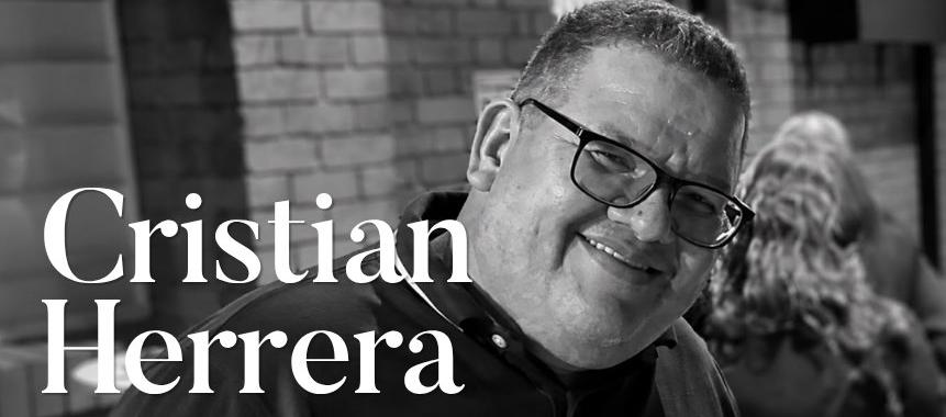 Periodista Cristian Herrera (q. e. p. d.)