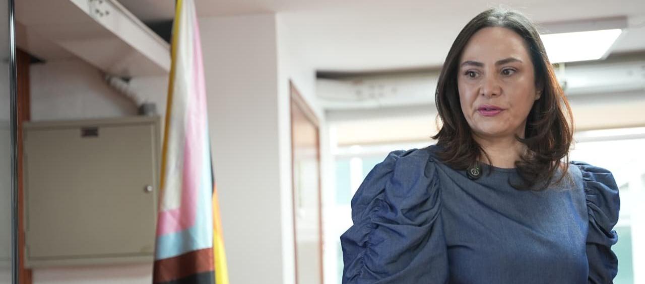 Piedad Urdinola, directora del DANE. 