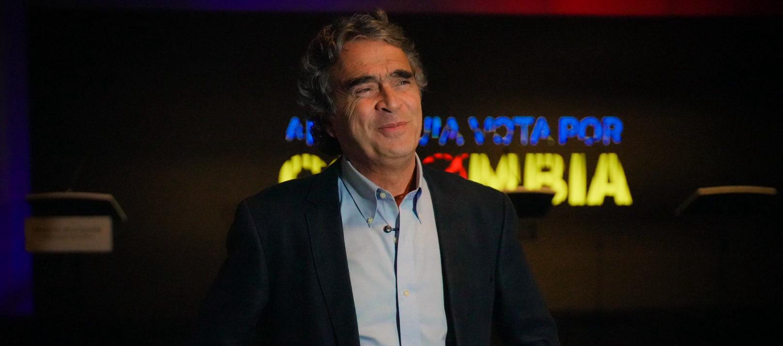 Sergio Fajardo, excandidato presidencial. 