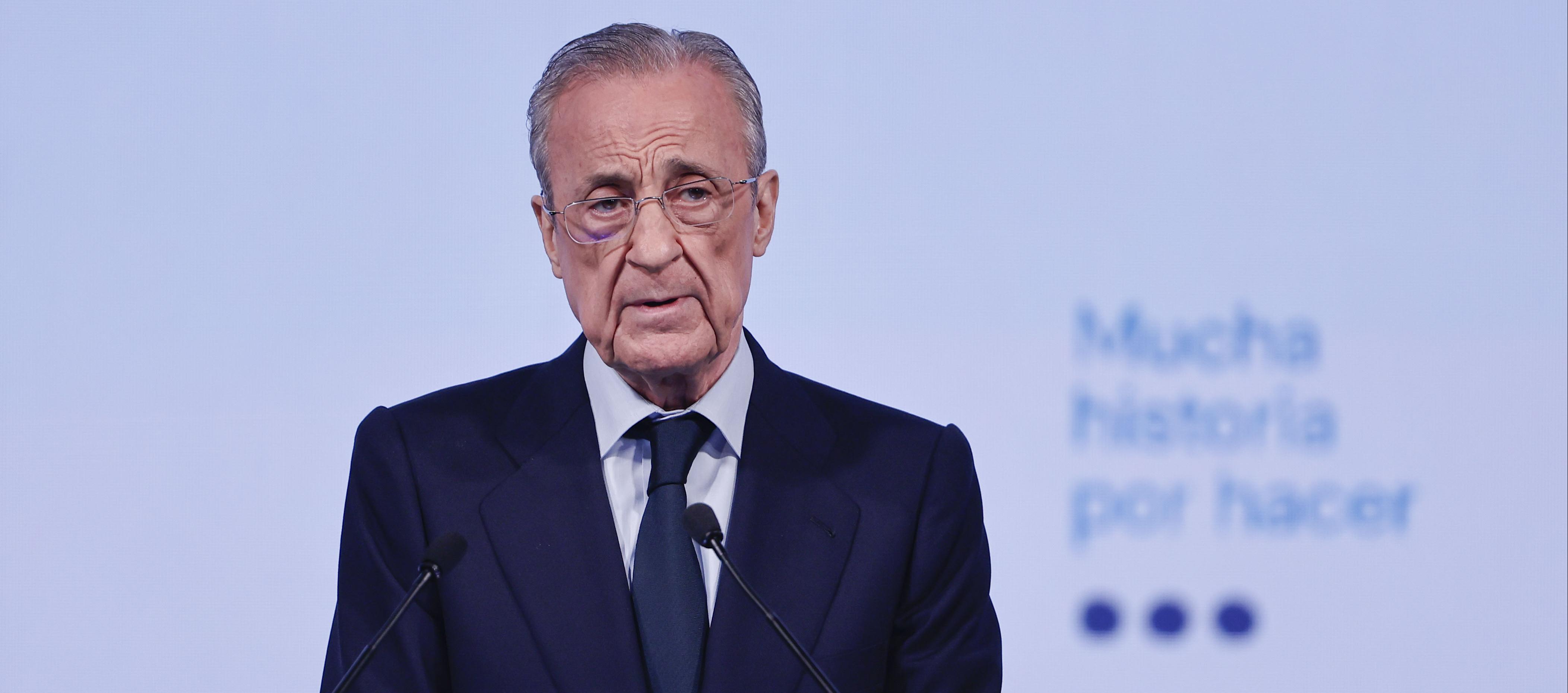 Florentino Pérez, presidente del Real Madrid.