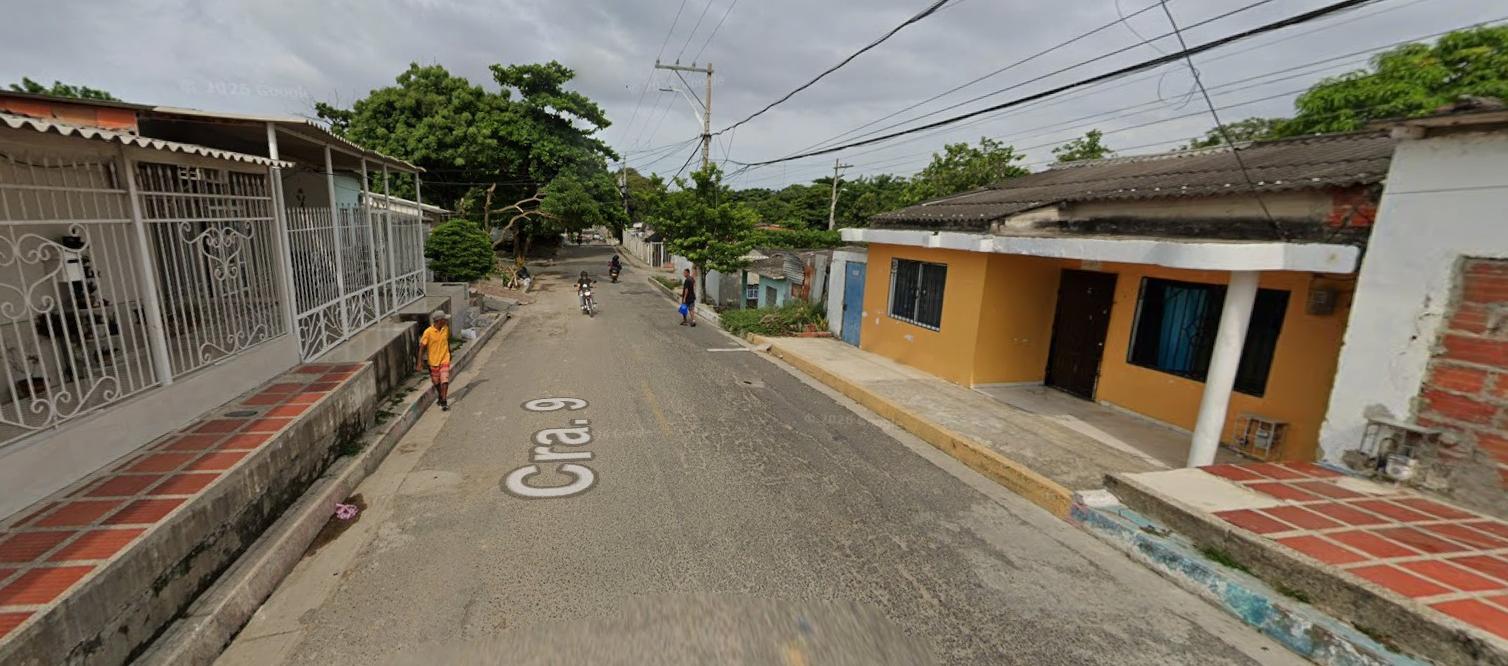 Lugar del ataque a bala.