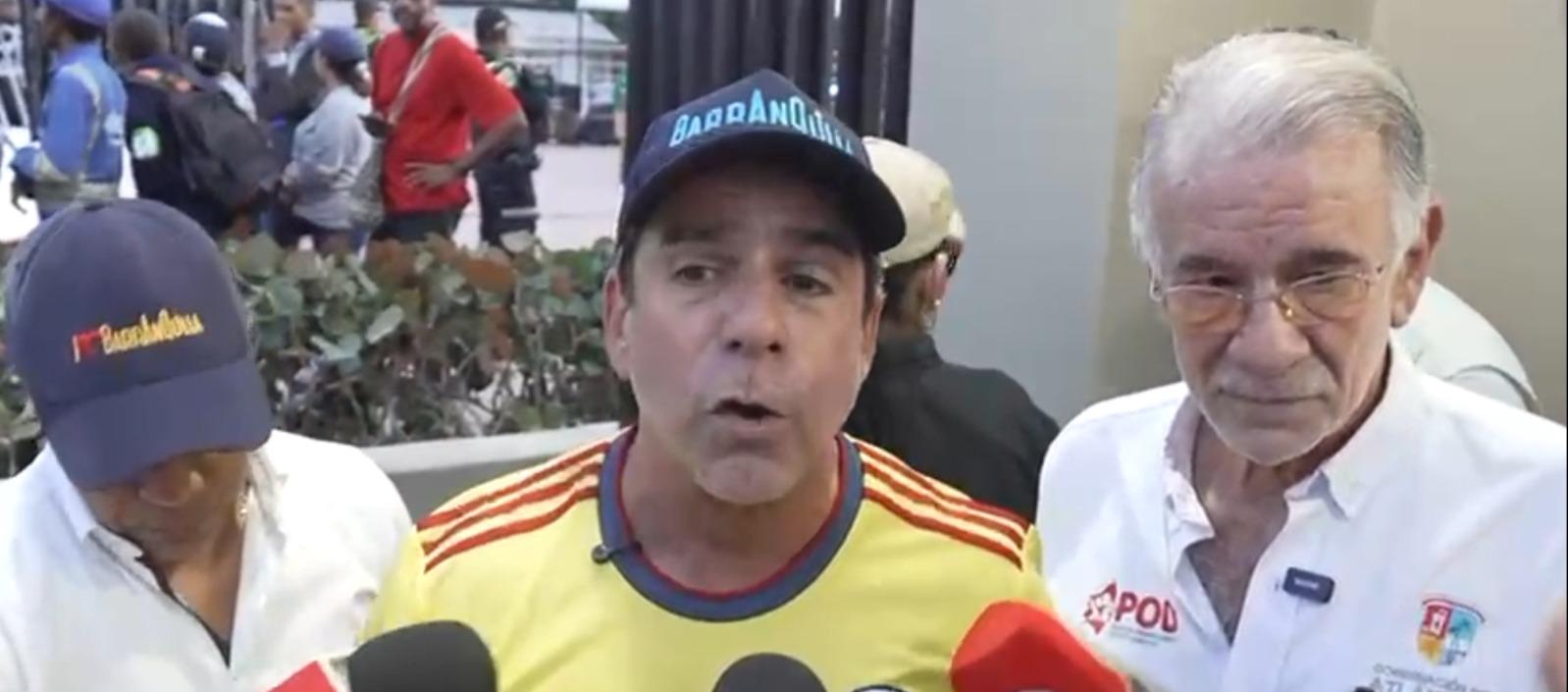 Alejandro Char y Eduardo Verano.