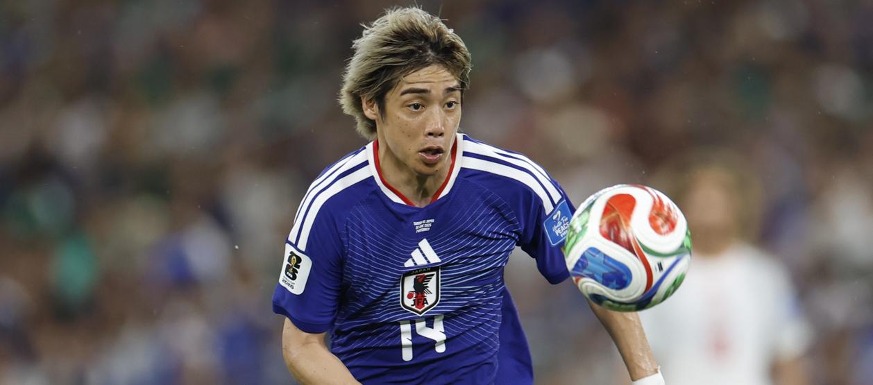 Junya Ito, jugador de la selección japonesa. 